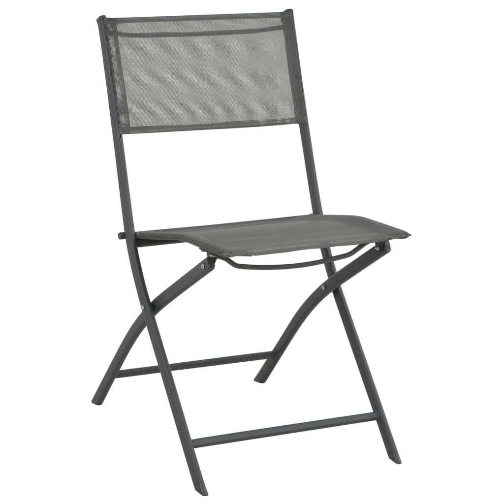 3073503 5 Piece Outdoor Dining Set Steel (313081+313089) - Sisustajankoti.fi