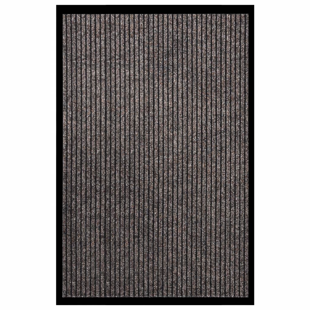 Ovimatto raidallinen beige 80x120 cm - Sisustajankoti.fi
