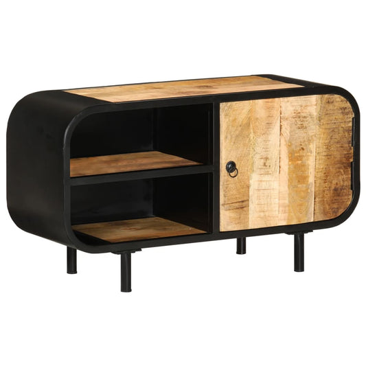 TV-taso 90x30x48 cm karkea mangopuu - Sisustajankoti.fi