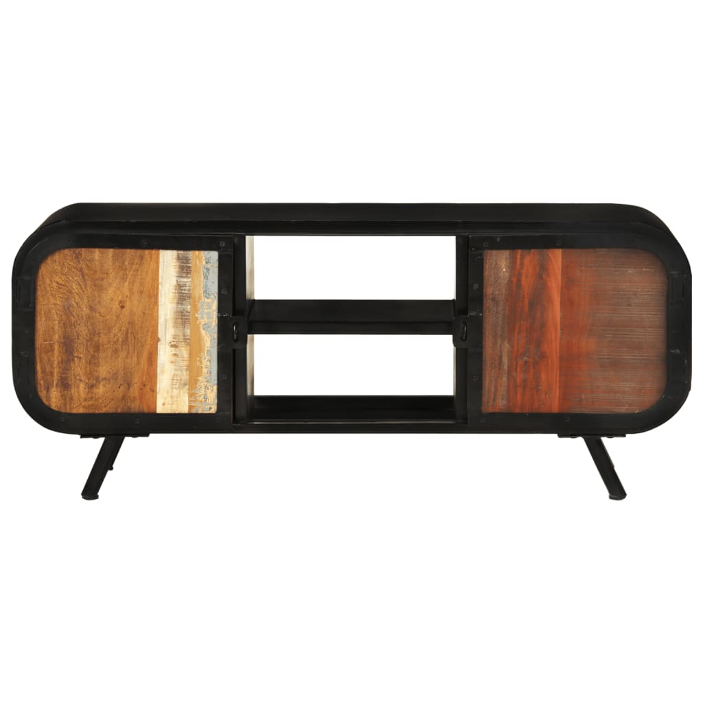 TV-taso 110x30x45 cm kierrätetty täyspuu - Sisustajankoti.fi