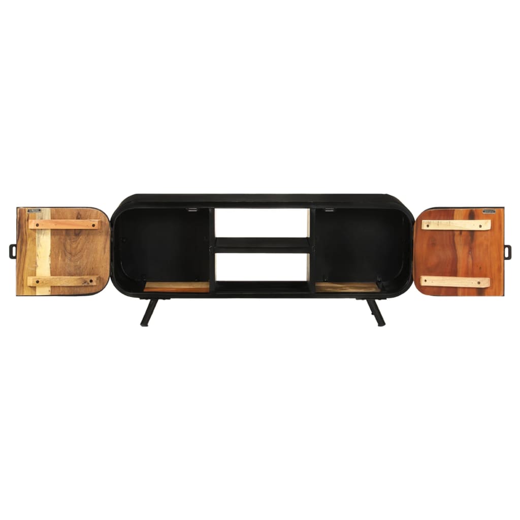TV-taso 110x30x45 cm kierrätetty täyspuu - Sisustajankoti.fi