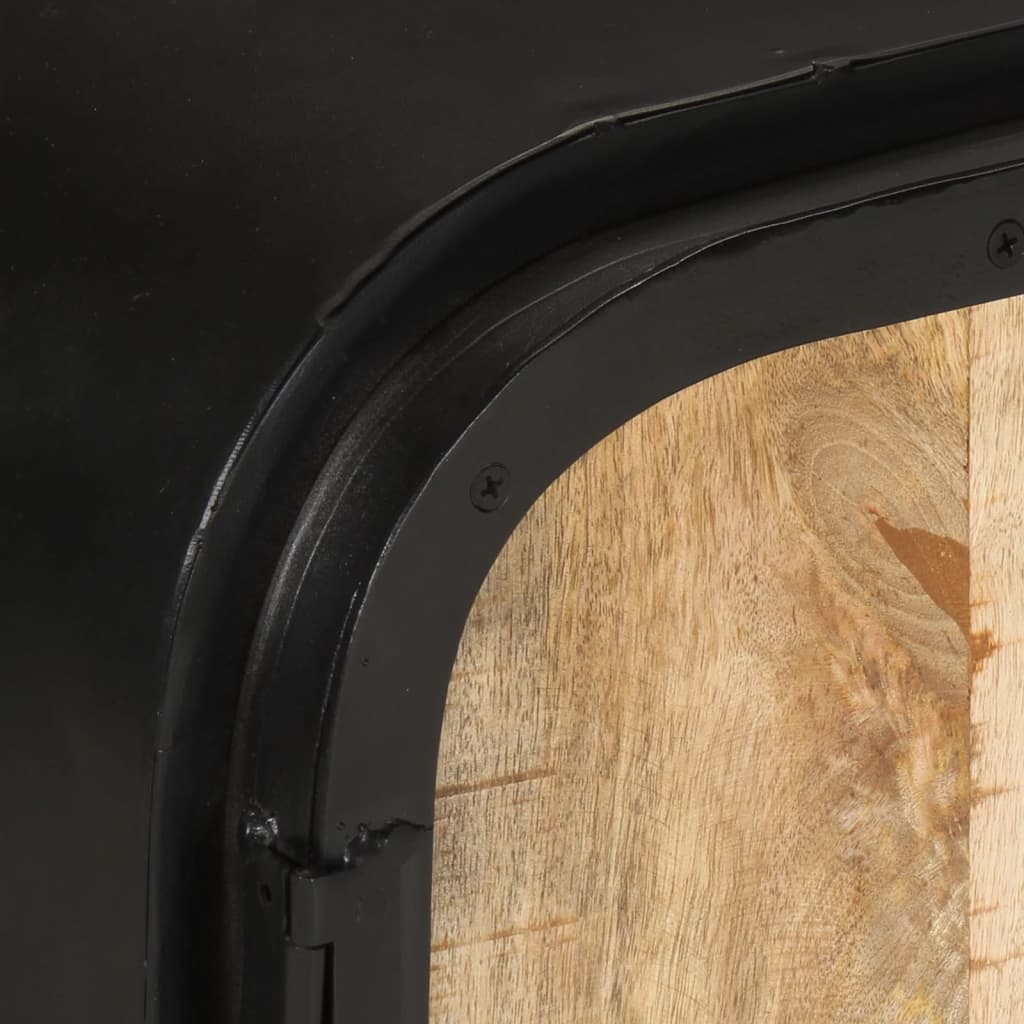 TV-taso 110x30x45 cm karkea mangopuu - Sisustajankoti.fi