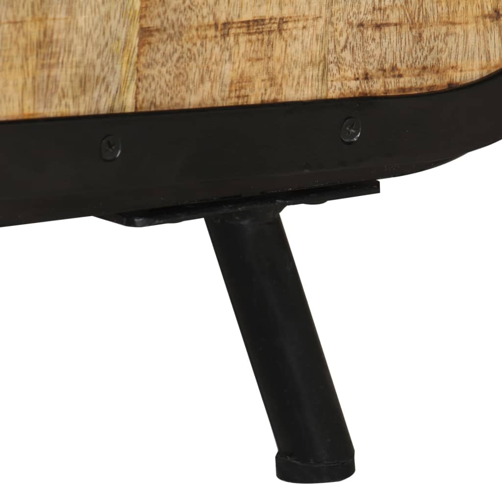TV-taso 110x30x45 cm karkea mangopuu - Sisustajankoti.fi