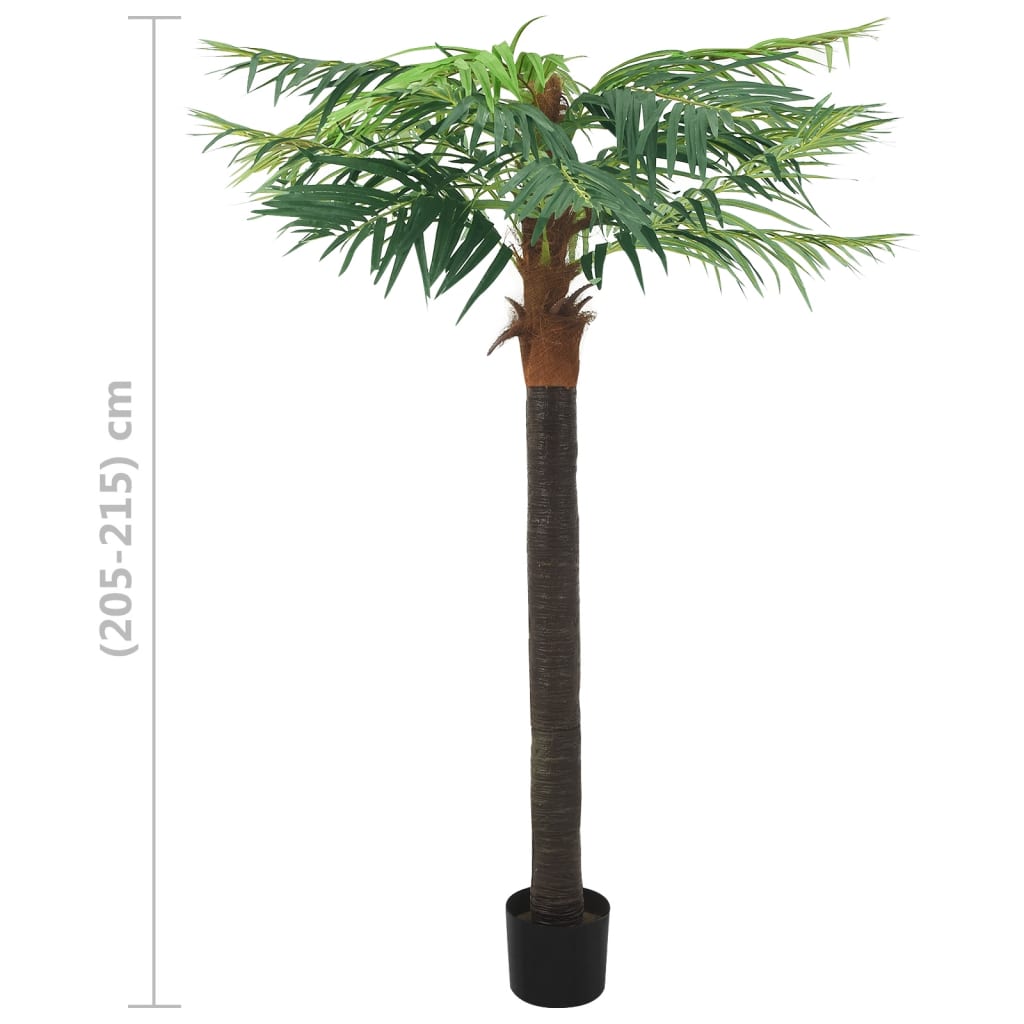 Tekokasvi taatelipalmu ruukulla 215 cm vihreä - Sisustajankoti.fi