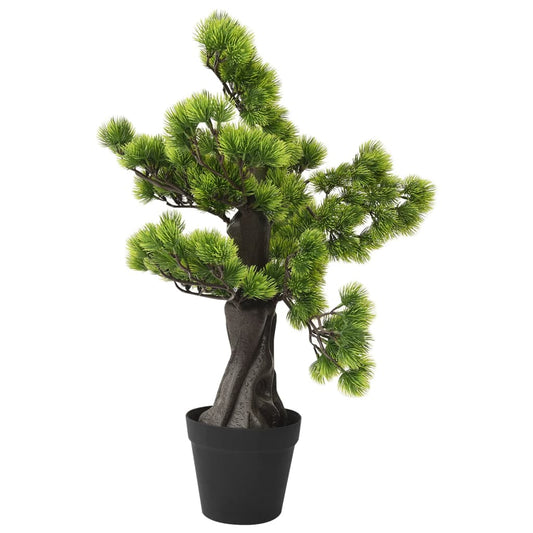 Tekokasvi bonsaipuu mänty ruukulla 60 cm vihreä - Sisustajankoti.fi