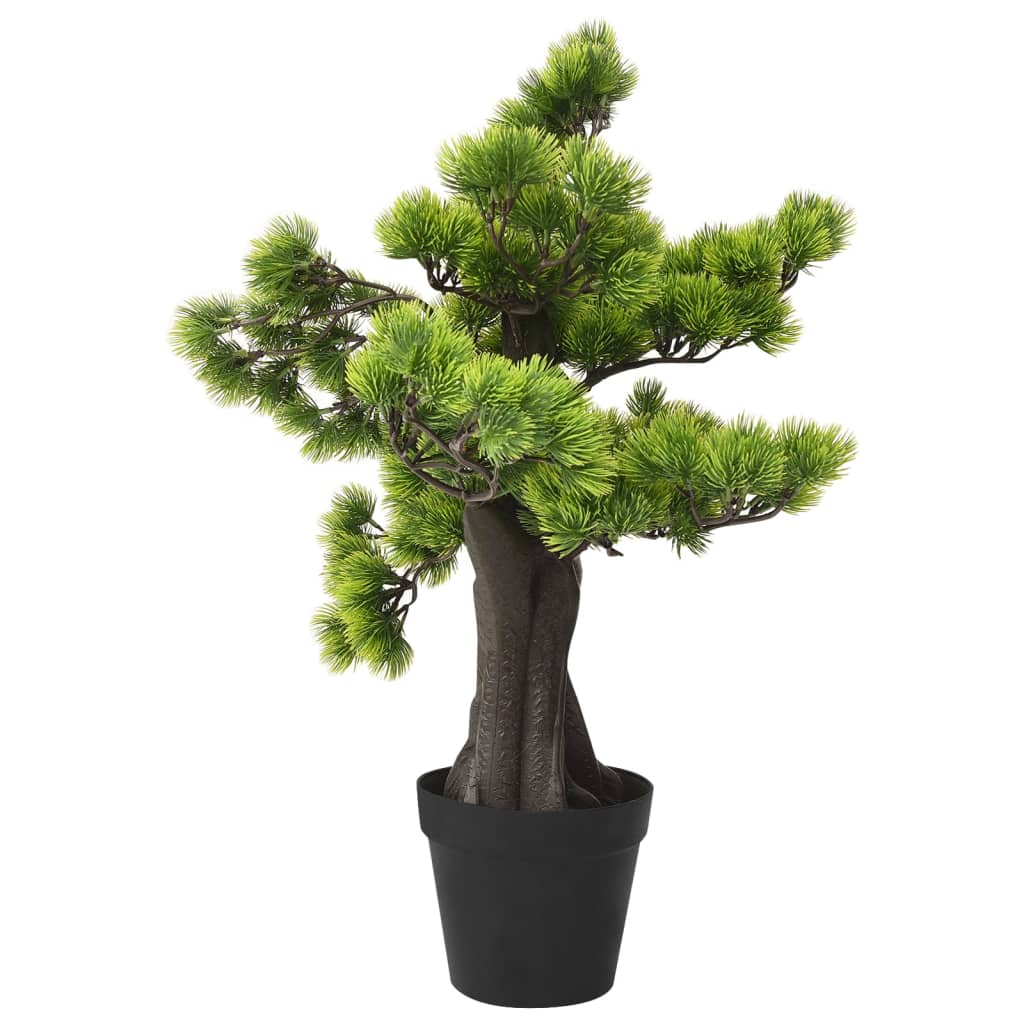 Tekokasvi bonsaipuu mänty ruukulla 60 cm vihreä - Sisustajankoti.fi