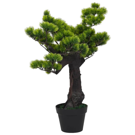 Tekokasvi bonsaipuu mänty ruukulla 70 cm vihreä - Sisustajankoti.fi