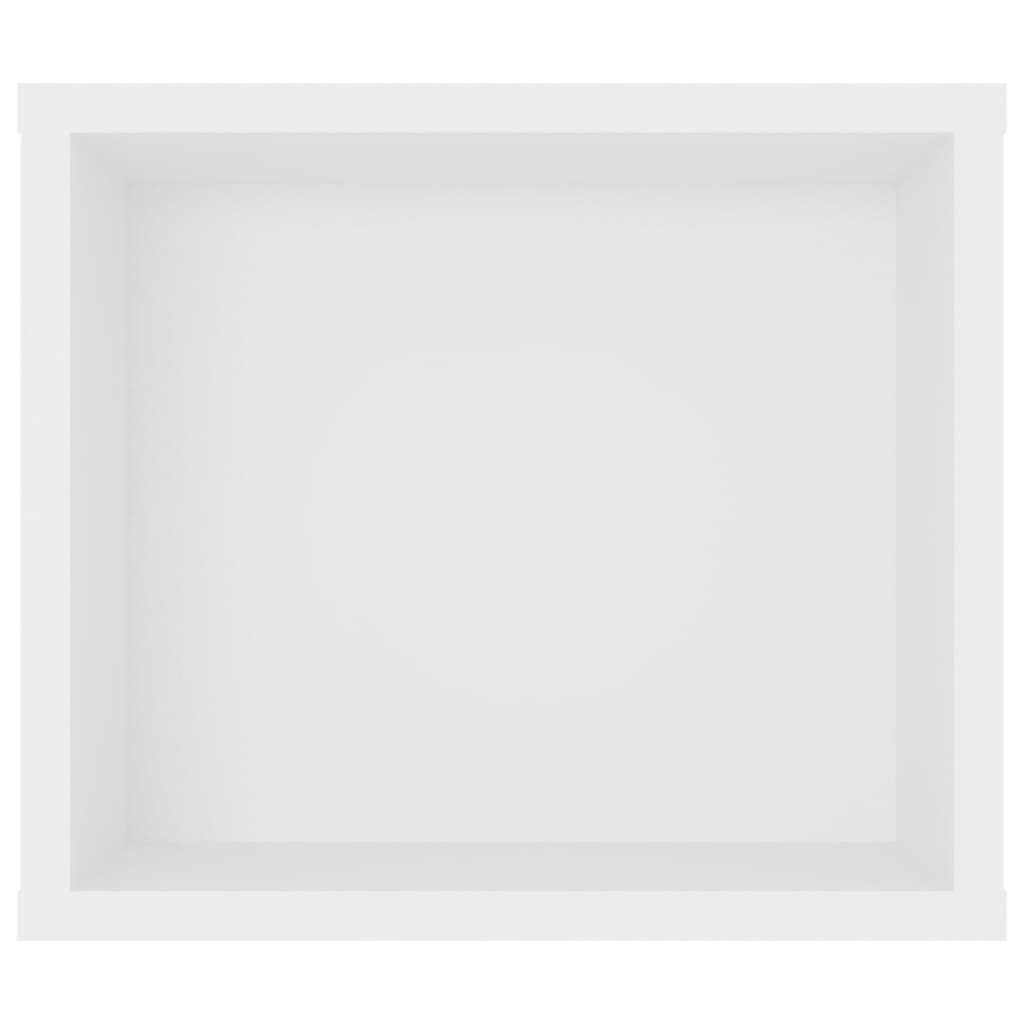 Seinäkiinnitettävä TV-taso valkoinen 100x30x26,5 cm lastulevy - Sisustajankoti.fi