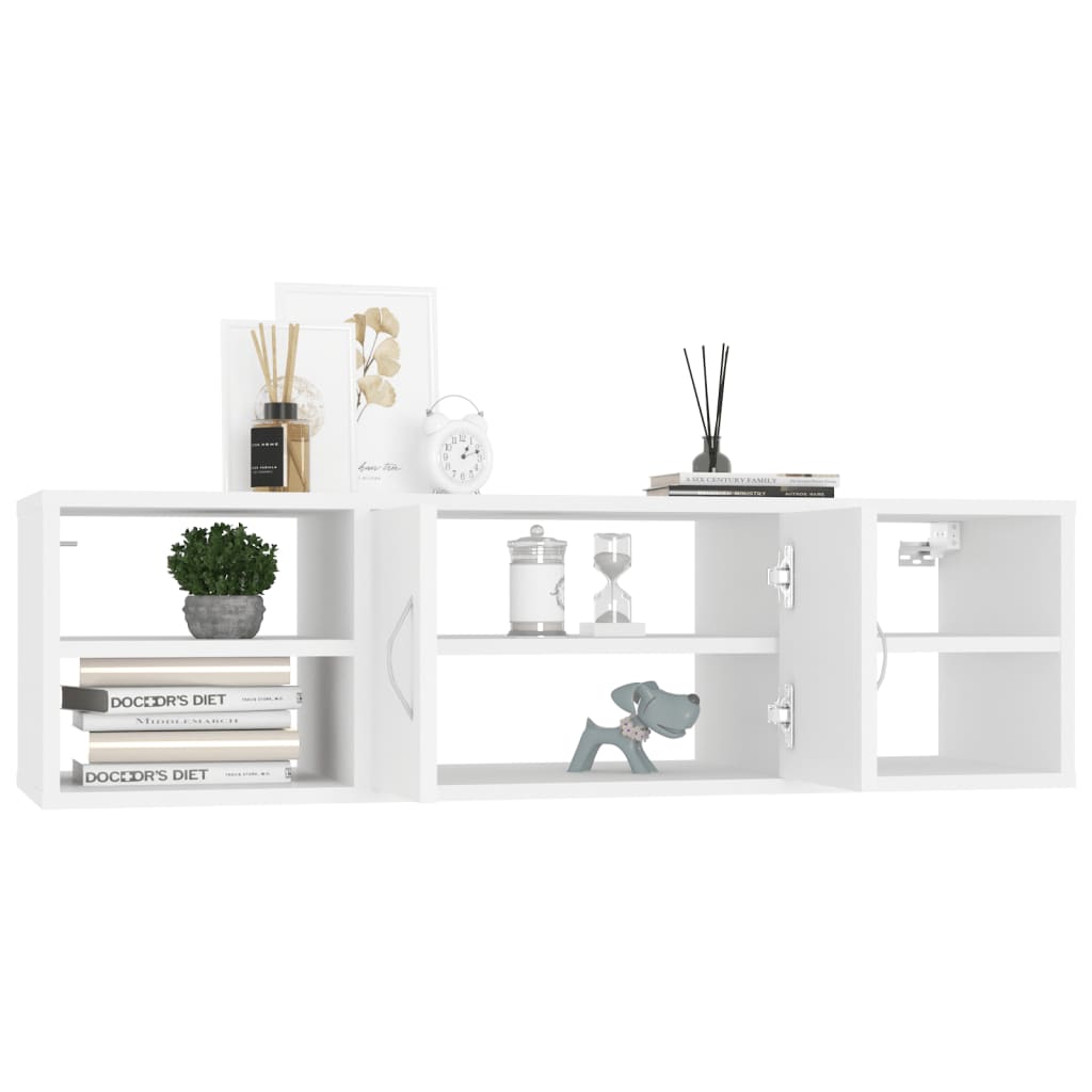 Seinähylly valkoinen 102x30x29 cm lastulevy - Sisustajankoti.fi