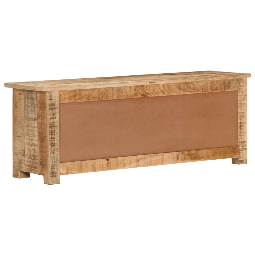 TV-taso 110x30x40 cm karkea mangopuu - Sisustajankoti.fi