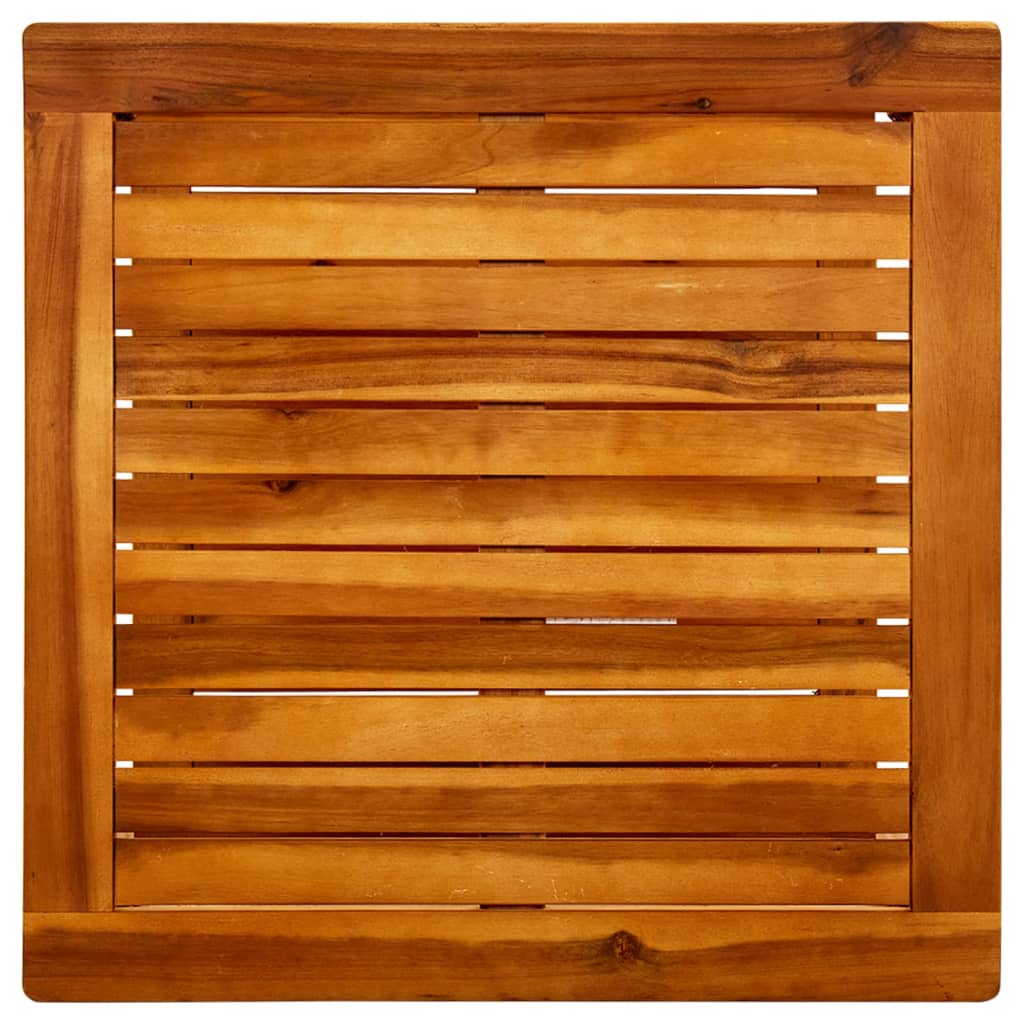 Sohvapöytä 60x60x45 cm täysi akaasiapuu - Sisustajankoti.fi