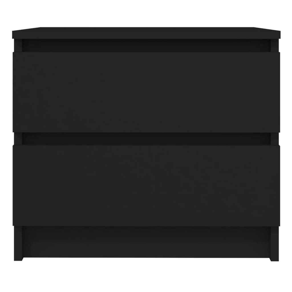 Yöpöytä musta 50x39x43,5 cm lastulevy - Sisustajankoti.fi