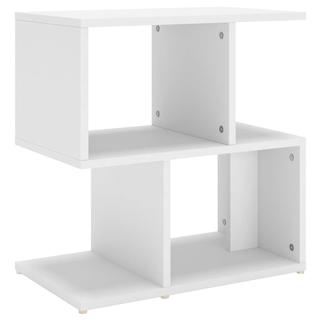 Yöpöytä valkoinen 50x30x51,5 cm lastulevy - Sisustajankoti.fi