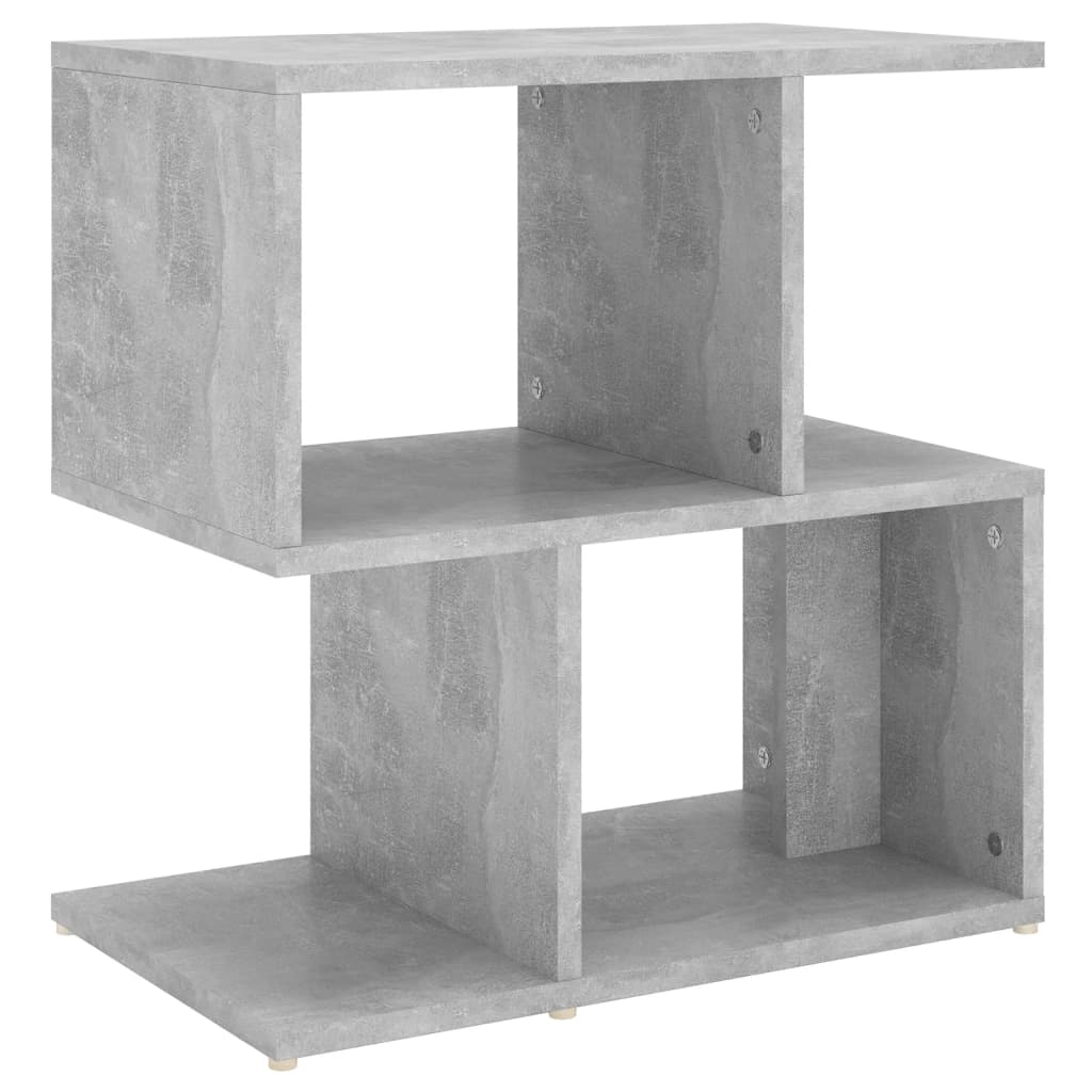 Yöpöytä betoninharmaa 50x30x51,5 cm lastulevy - Sisustajankoti.fi