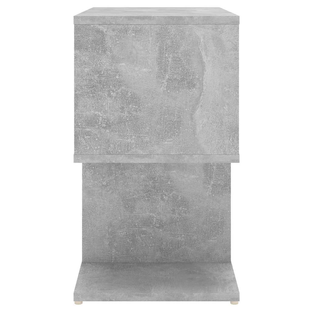 Yöpöytä betoninharmaa 50x30x51,5 cm lastulevy - Sisustajankoti.fi