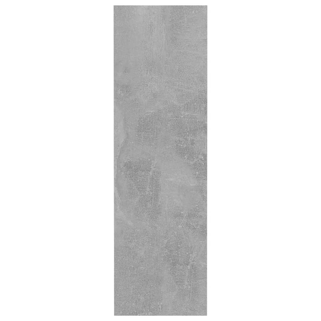 Seinäkenkäkaapit 2 kpl betoninharmaa 80x18x60 cm lastulevy - Sisustajankoti.fi
