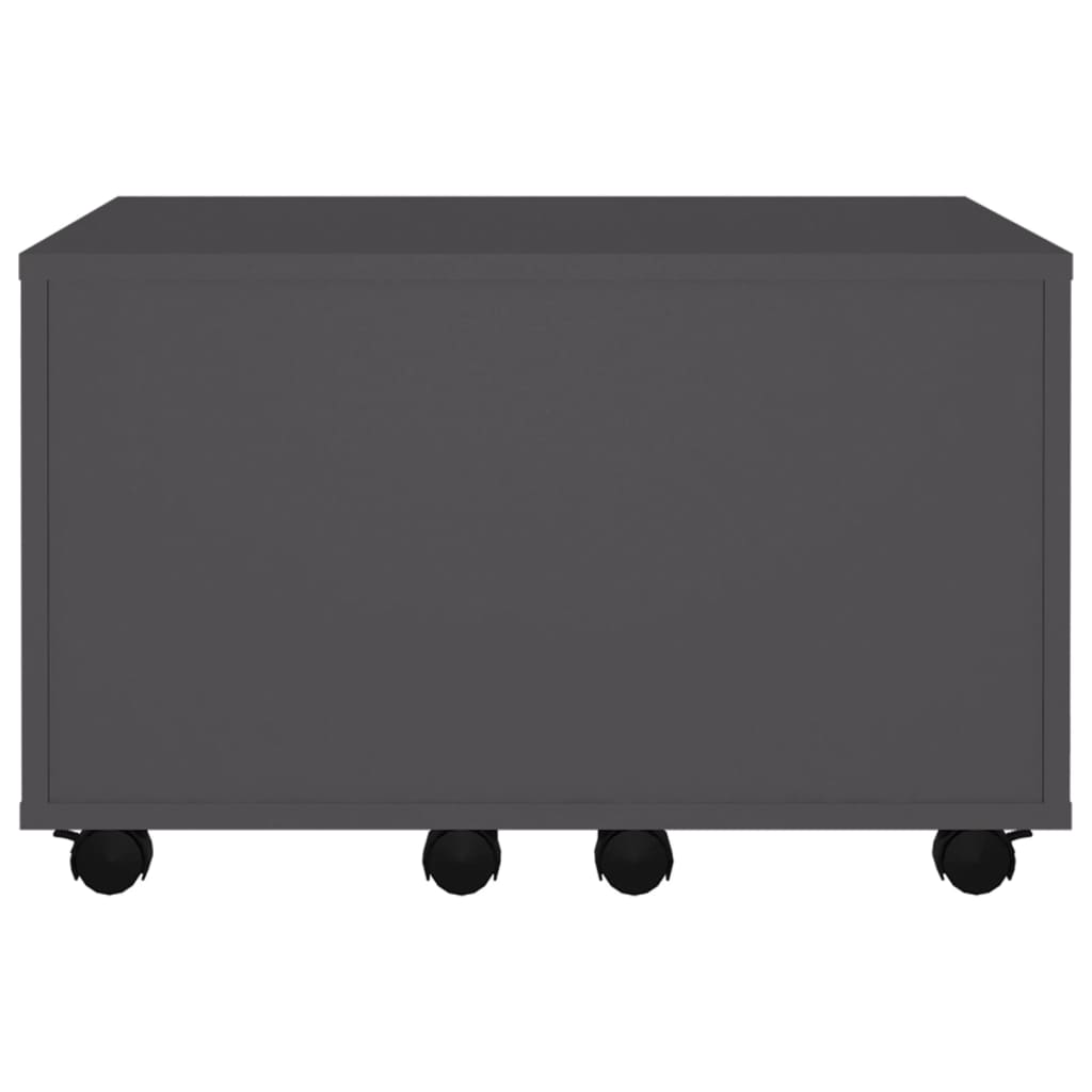 Sohvapöytä harmaa 60x60x38 cm lastulevy - Sisustajankoti.fi