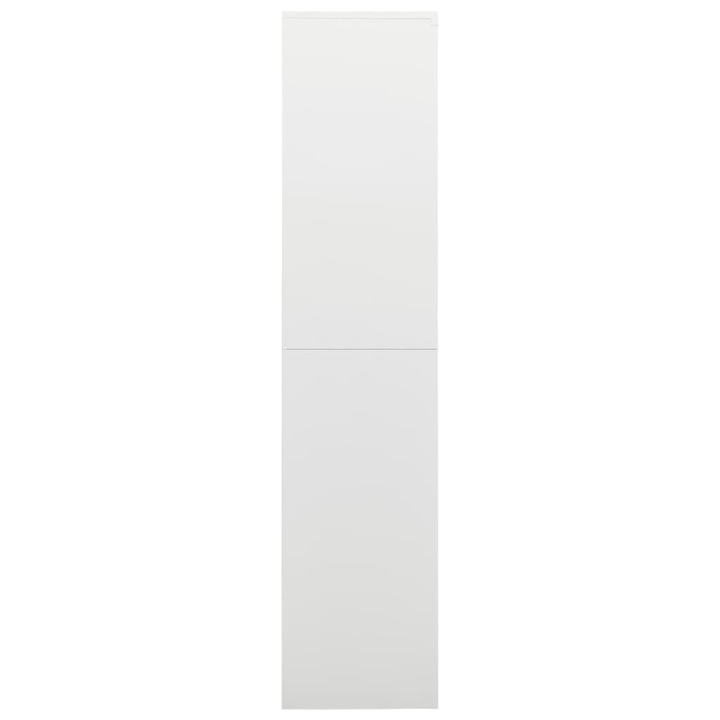 Pukukaappi valkoinen 90x40x180 cm teräs - Sisustajankoti.fi