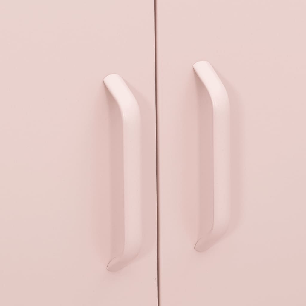 Varastokaappi pinkki 80x35x101,5 cm teräs - Sisustajankoti.fi