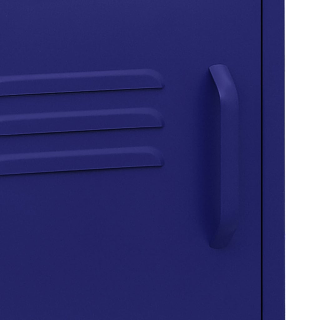 Yöpöytä laivastonsininen 35x35x51 cm teräs - Sisustajankoti.fi