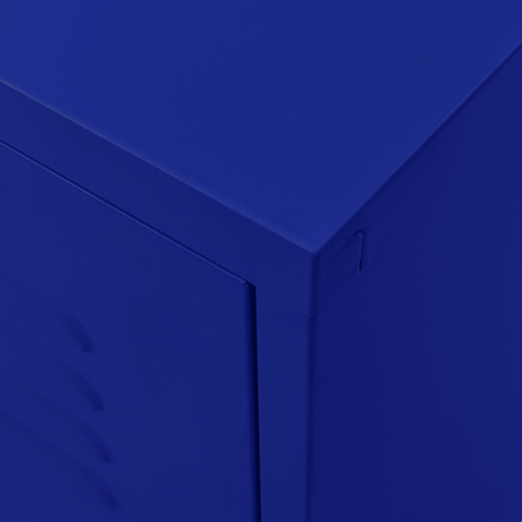 TV-taso laivastonsininen 105x35x50 cm teräs - Sisustajankoti.fi