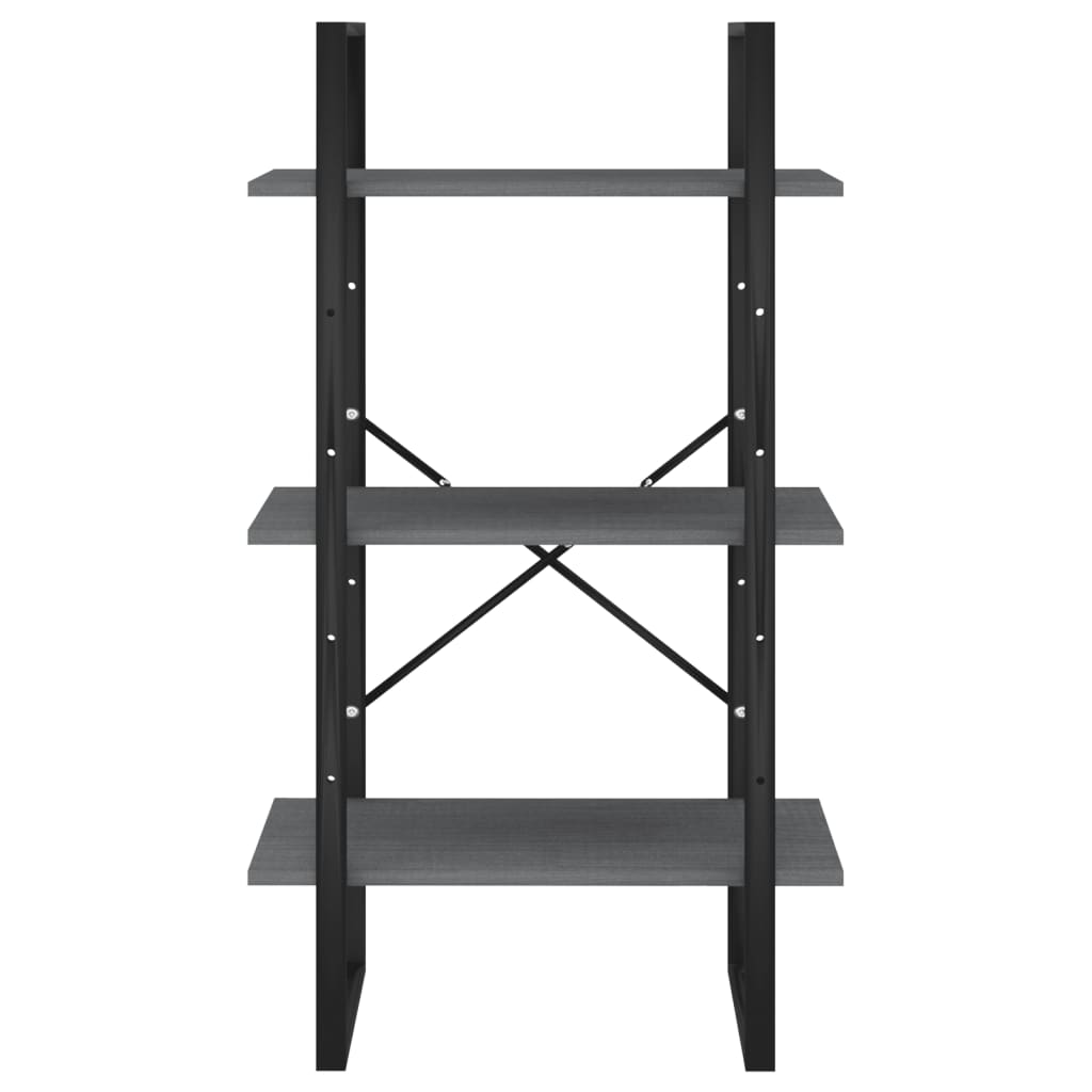 Varastohylly harmaa 60x30x105 cm täysi mänty - Sisustajankoti.fi