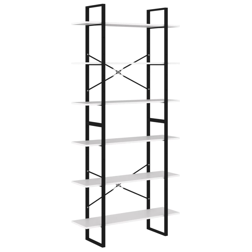 Korkea kaappi valkoinen 100x30x210 cm lastulevy - Sisustajankoti.fi