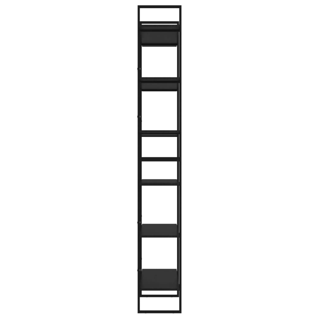 Korkea kaappi musta 100x30x210 cm lastulevy - Sisustajankoti.fi