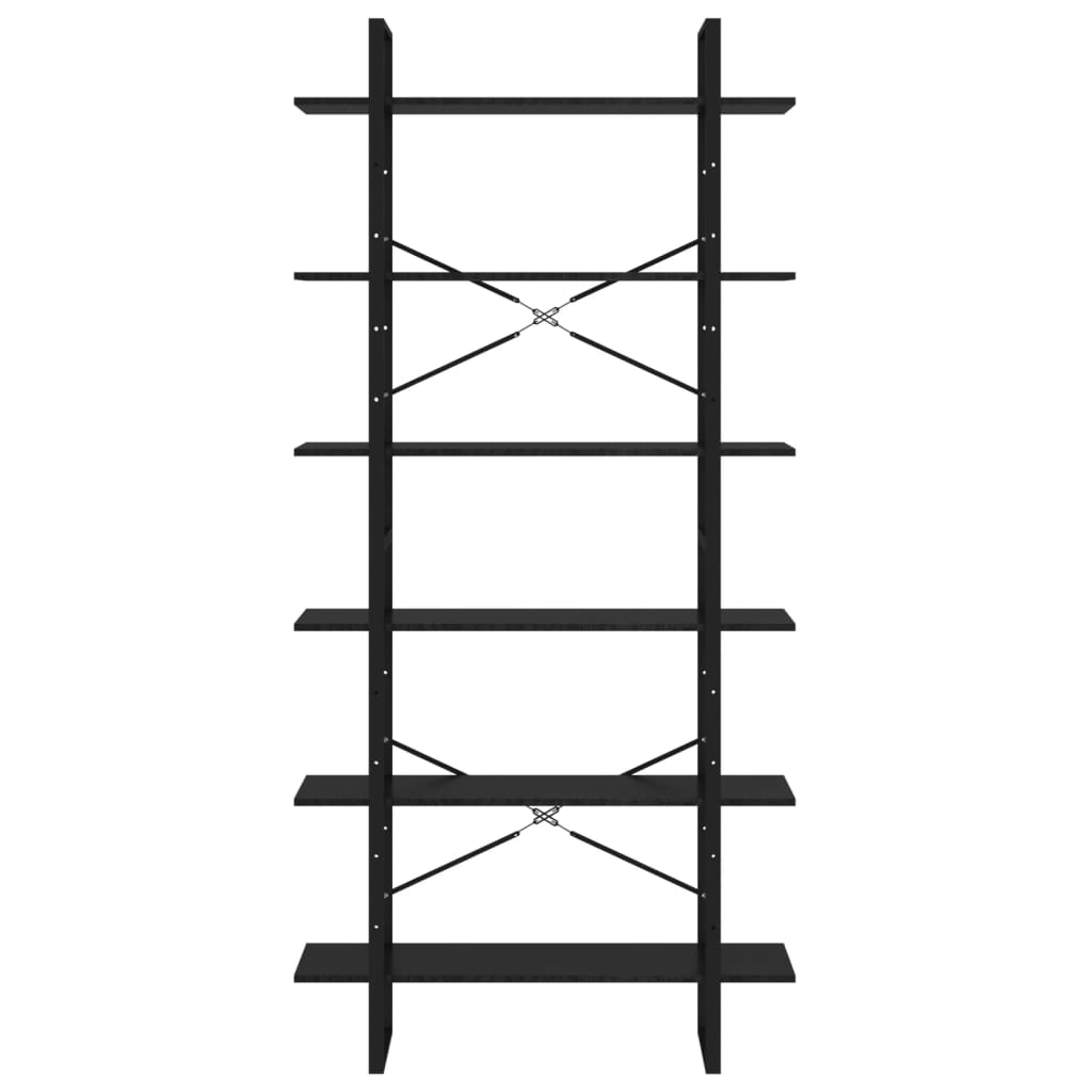 Korkea kaappi musta 100x30x210 cm täysi mänty - Sisustajankoti.fi