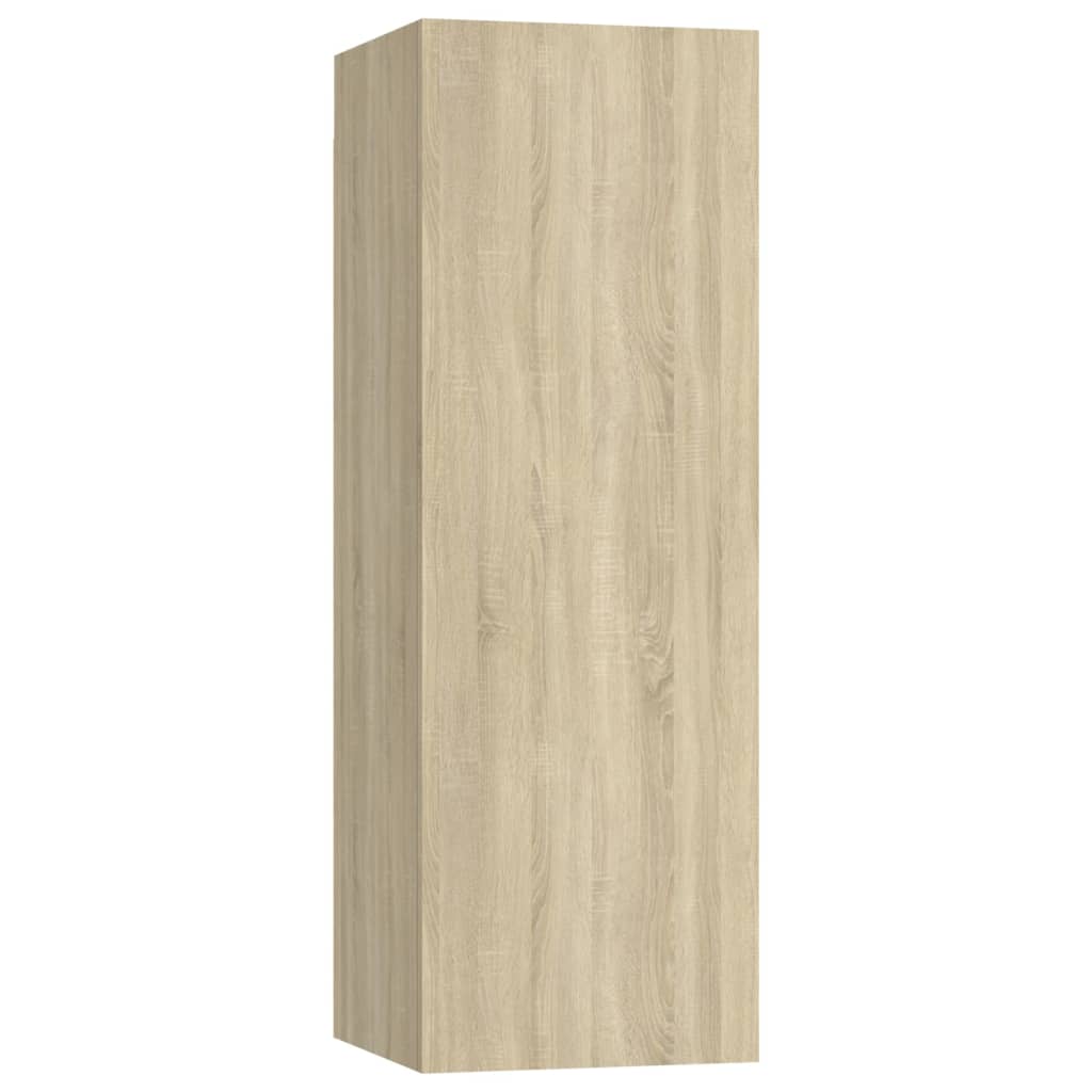 TV-tasot 4 kpl Sonoma-tammi 30,5x30x90 cm lastulevy - Sisustajankoti.fi
