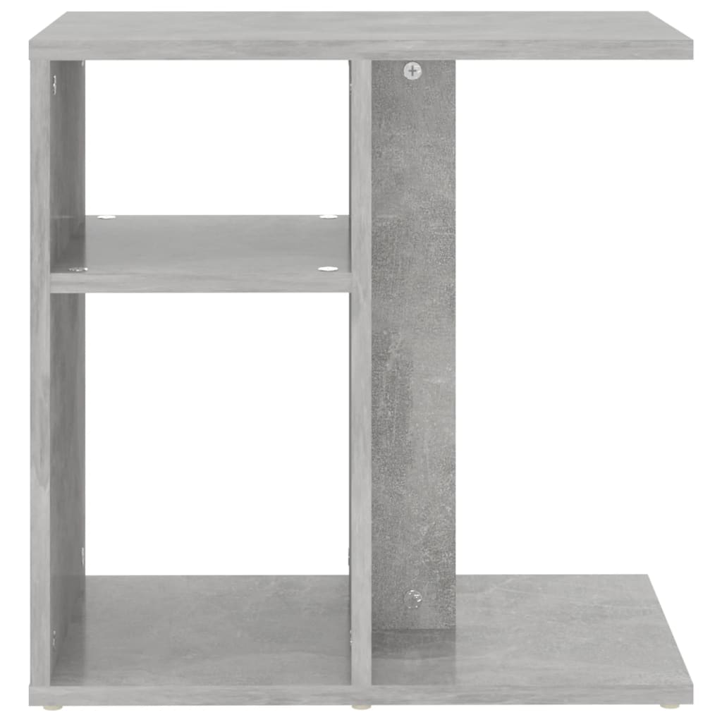 Sivupöytä betoninharmaa 50x30x50 cm lastulevy - Sisustajankoti.fi