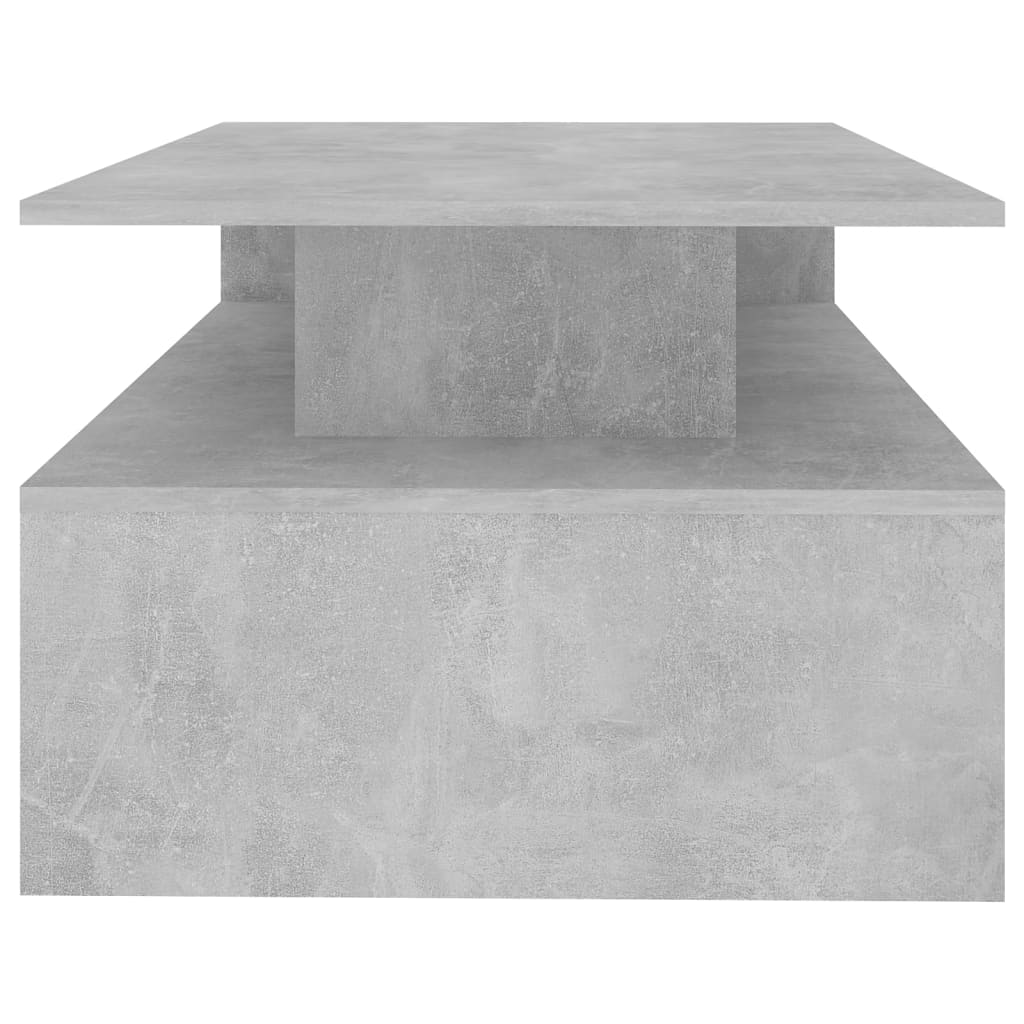 Sohvapöytä betoninharmaa 90x60x42,5 cm lastulevy - Sisustajankoti.fi
