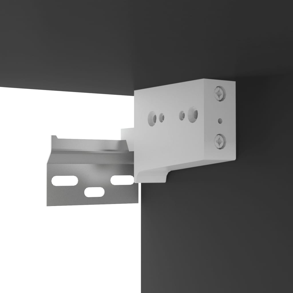 Seinäkiinnitettävät TV-tasot 3 kpl musta 60x30x30 cm - Sisustajankoti.fi
