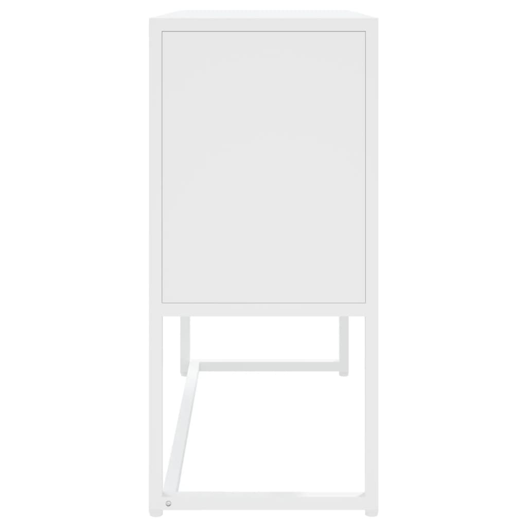 Senkki valkoinen 75x35x75 cm teräs - Sisustajankoti.fi