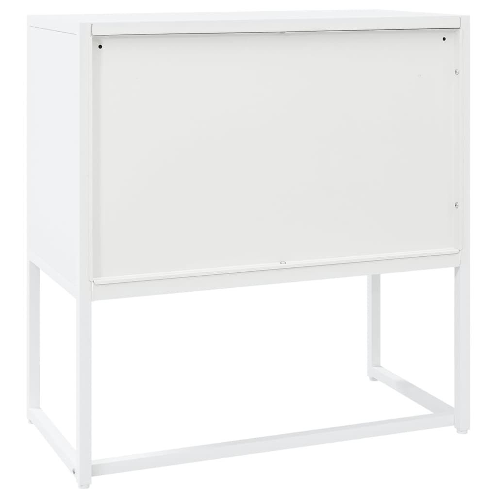 Senkki valkoinen 75x35x75 cm teräs - Sisustajankoti.fi