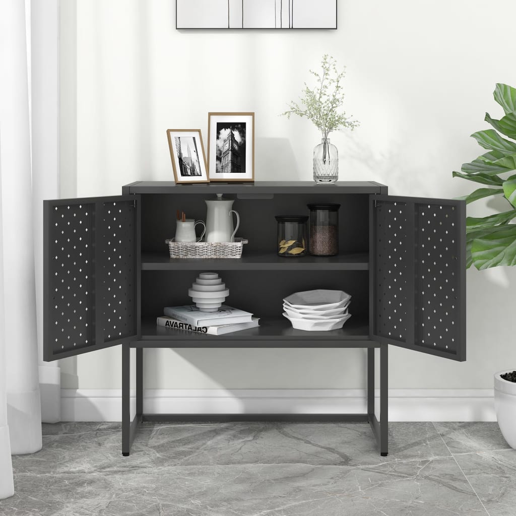 Senkki antrasiitti 75x35x75 cm teräs - Sisustajankoti.fi