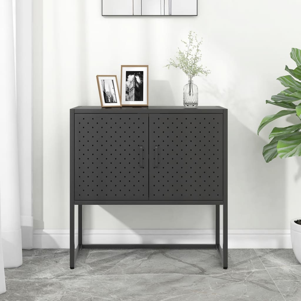 Senkki antrasiitti 75x35x75 cm teräs - Sisustajankoti.fi