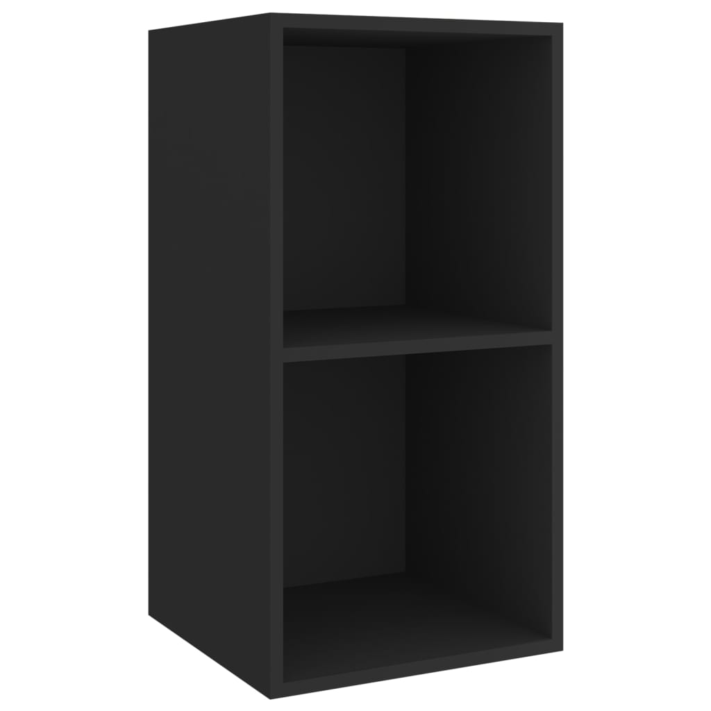 3-osainen TV-kaappisarja musta lastulevy - Sisustajankoti.fi