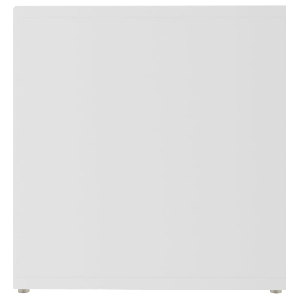 TV-tasot 2 kpl valkoinen 72x35x36,5 cm lastulevy - Sisustajankoti.fi