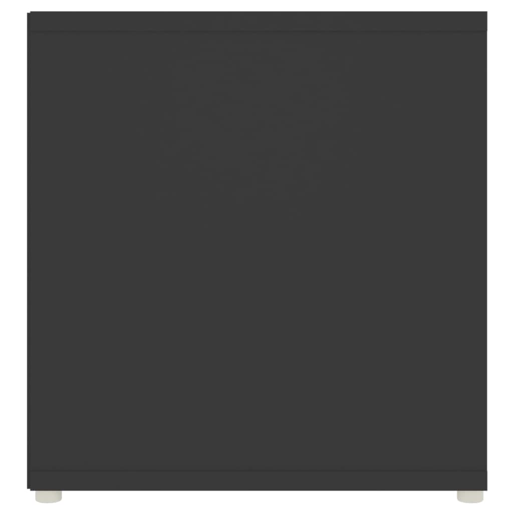 TV-tasot 2 kpl harmaa 107x35x37 cm lastulevy - Sisustajankoti.fi