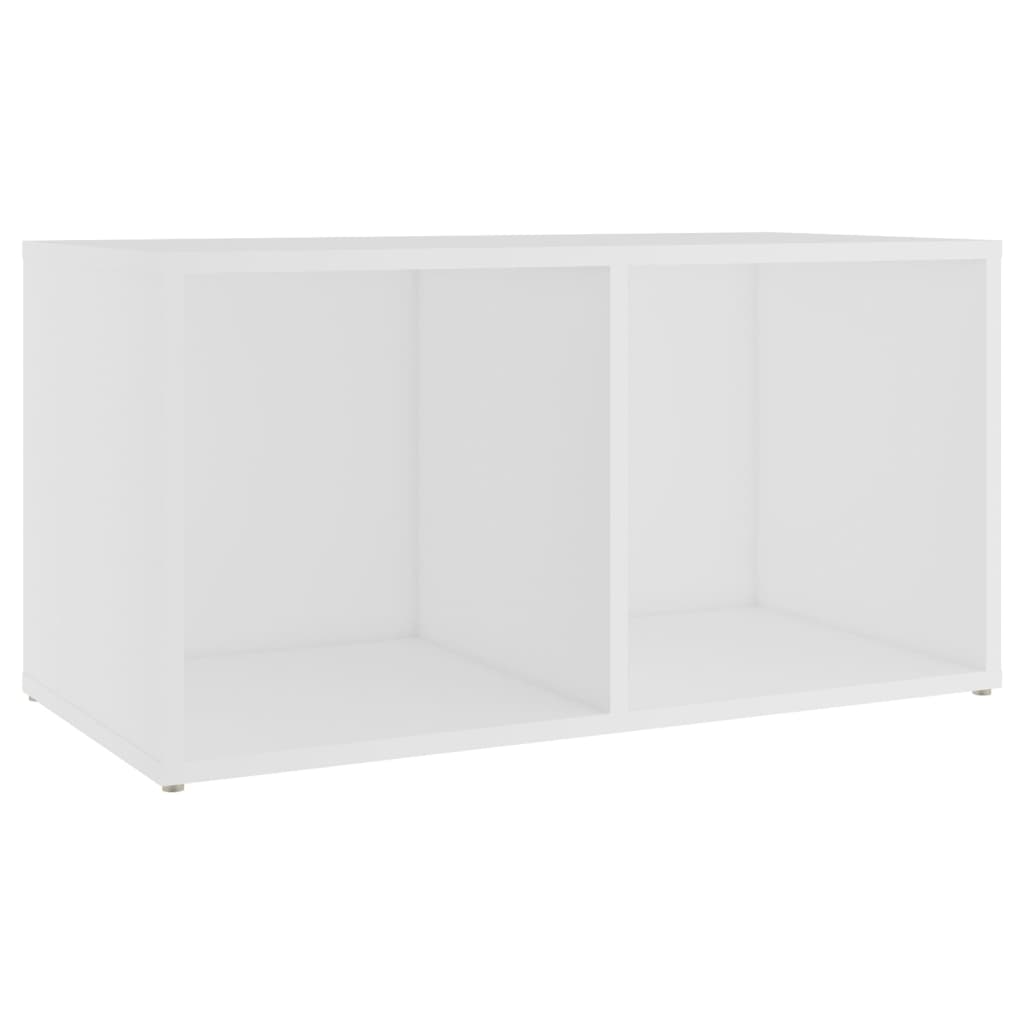 TV-tasot 2 kpl valkoinen 72x35x36,5 cm lastulevy - Sisustajankoti.fi