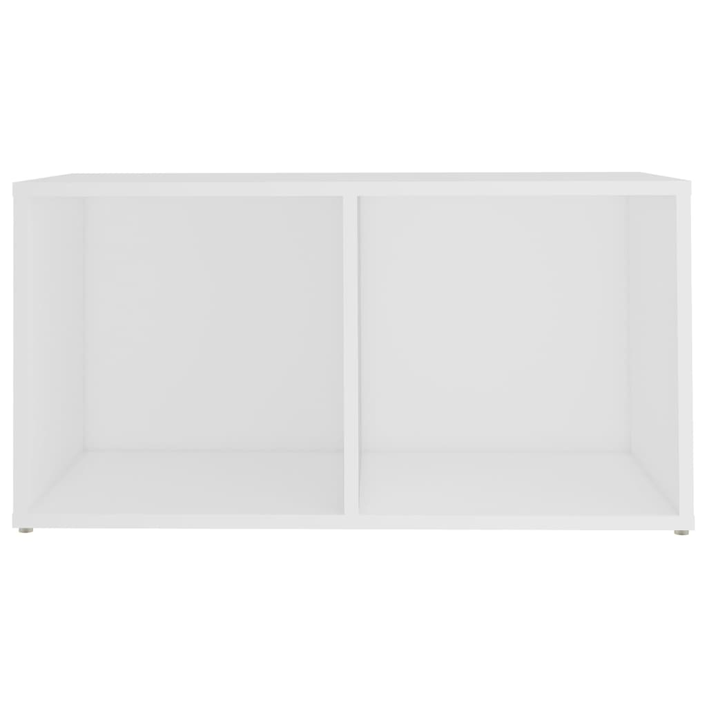 TV-tasot 2 kpl valkoinen 72x35x36,5 cm lastulevy - Sisustajankoti.fi