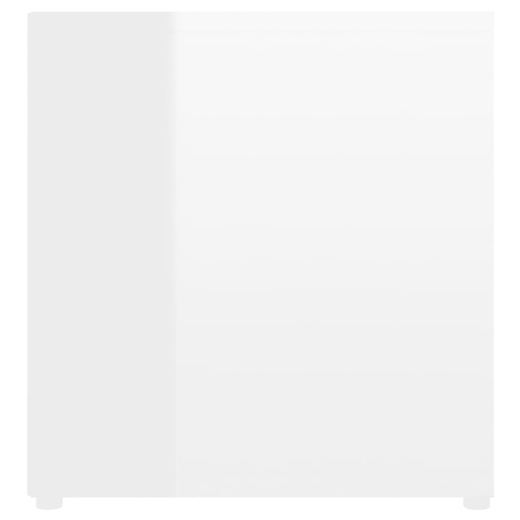 TV-tasot 3 kpl korkeakiilto valkoinen 107x35x37 cm lastulevy - Sisustajankoti.fi