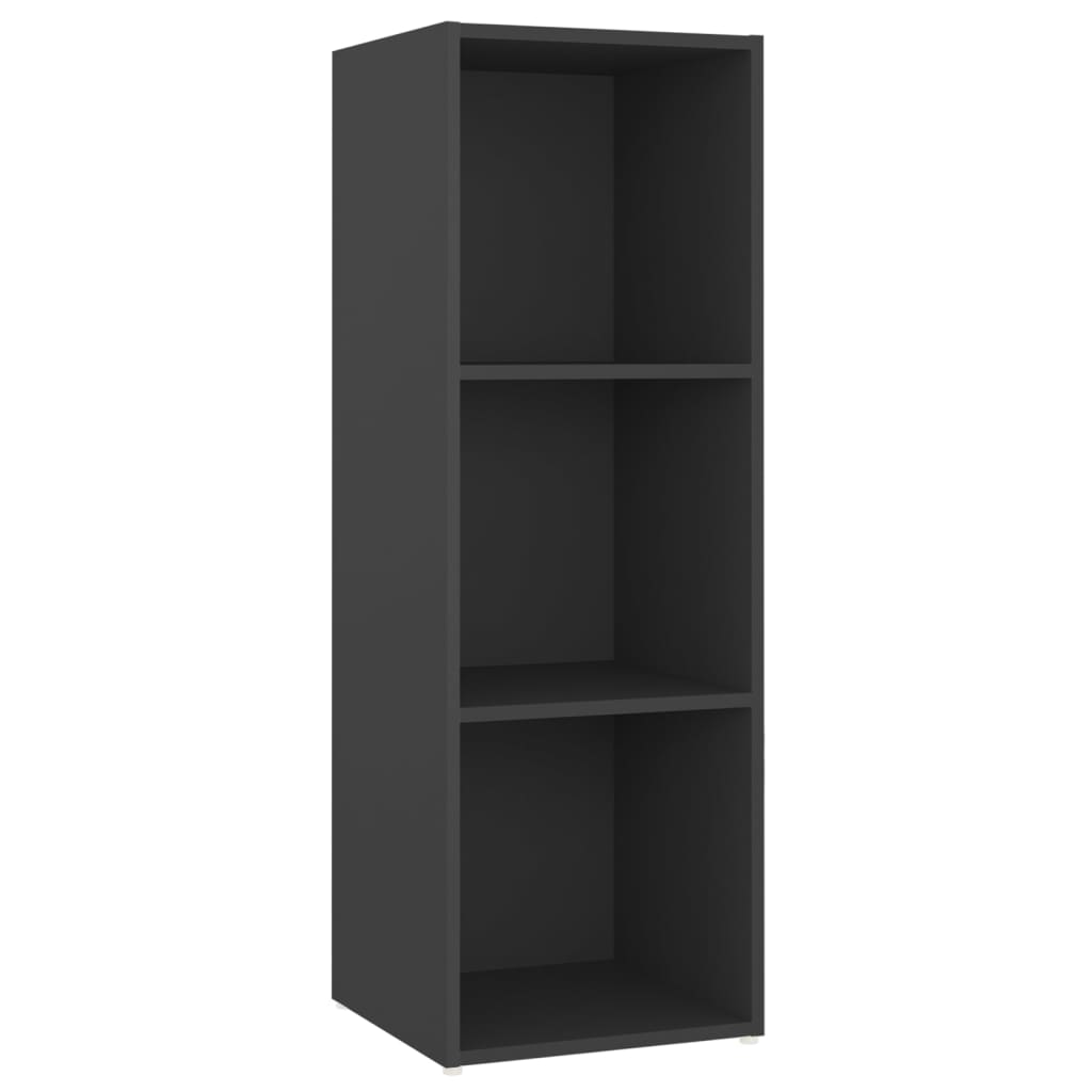 TV-tasot 4 kpl harmaa 107x35x37 cm lastulevy - Sisustajankoti.fi