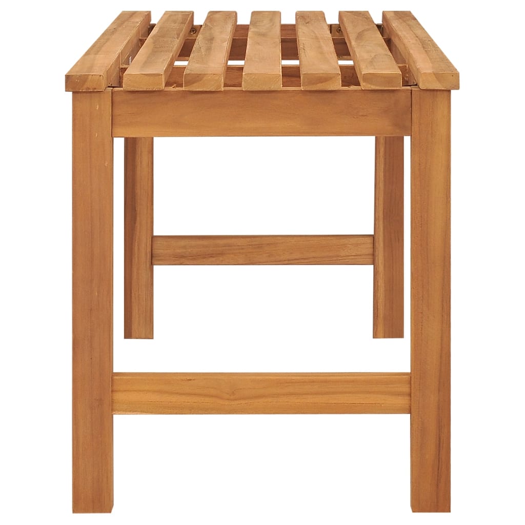 Puutarhapenkki 114 cm täysi tiikki - Sisustajankoti.fi