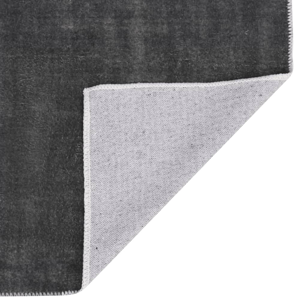Matto pestävä taitettava antrasiitti 140x200 cm polyesteri - Sisustajankoti.fi