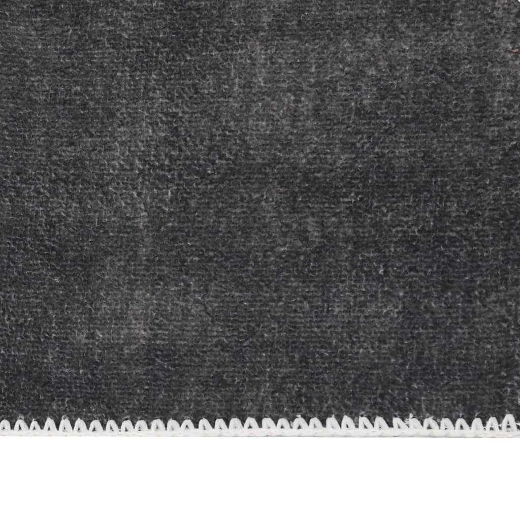 Matto pestävä taitettava antrasiitti 140x200 cm polyesteri - Sisustajankoti.fi