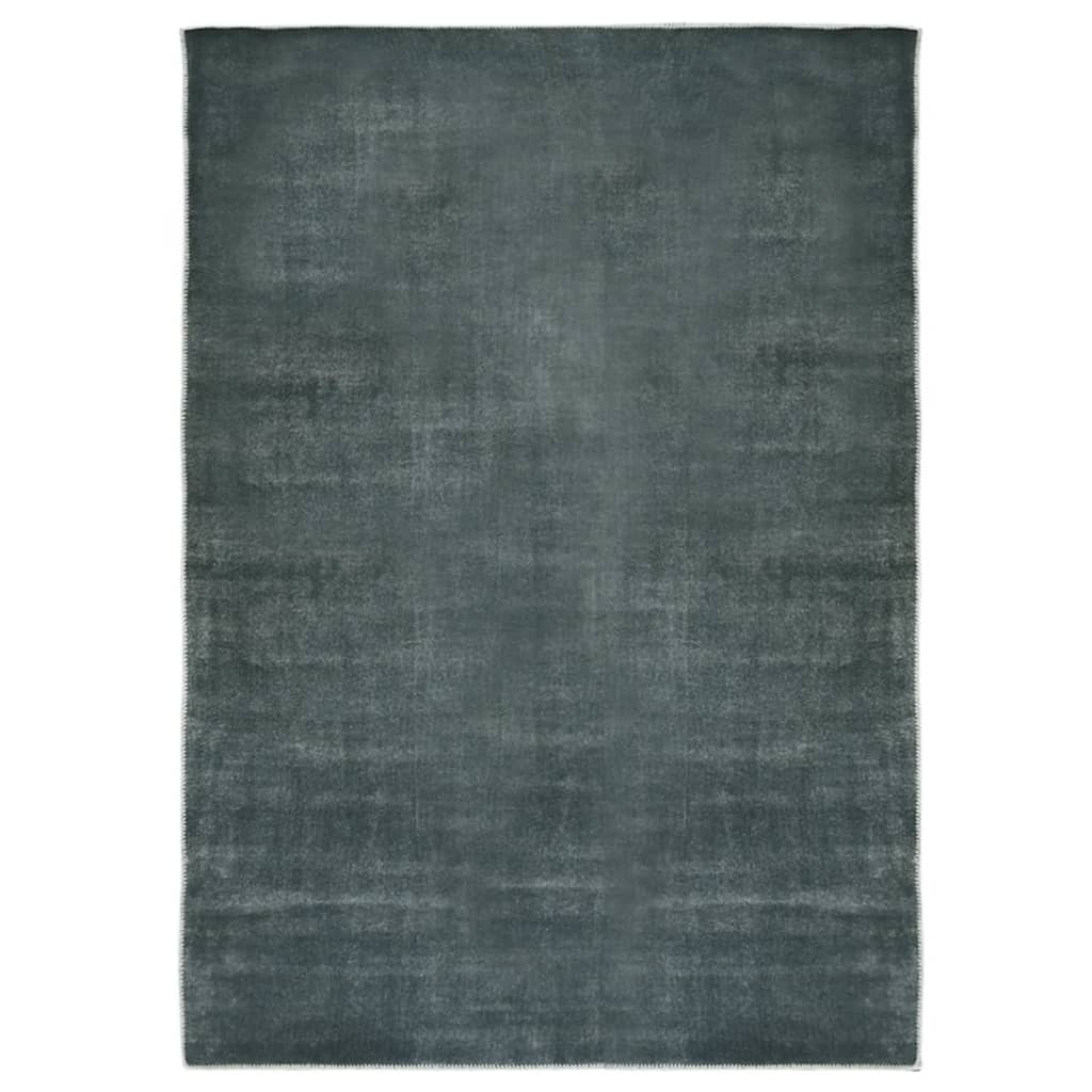 Matto pestävä taitettava harmaa 160x230 cm polyesteri - Sisustajankoti.fi