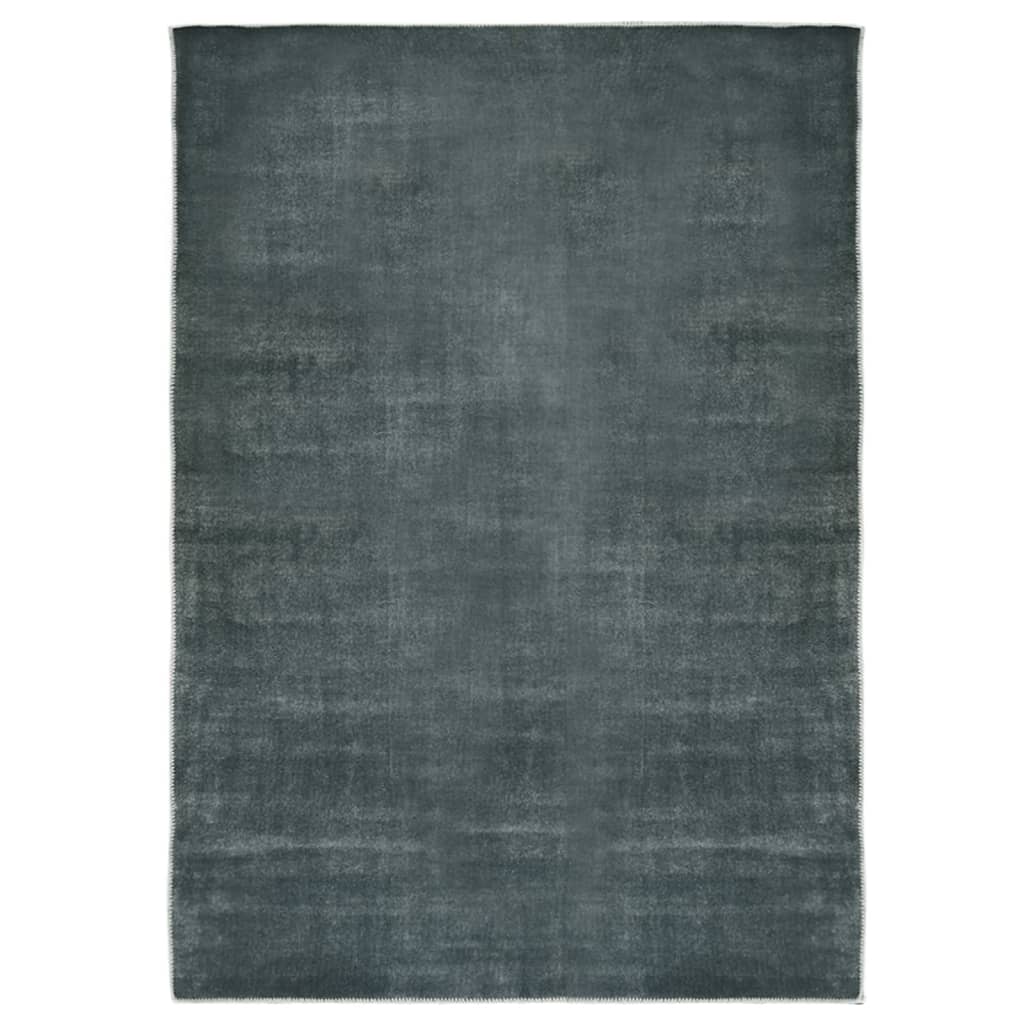 Matto pestävä taitettava harmaa 180x270 cm polyesteri - Sisustajankoti.fi