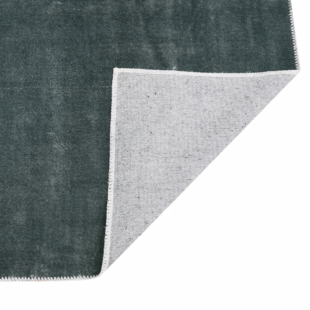Matto pestävä taitettava harmaa 180x270 cm polyesteri - Sisustajankoti.fi
